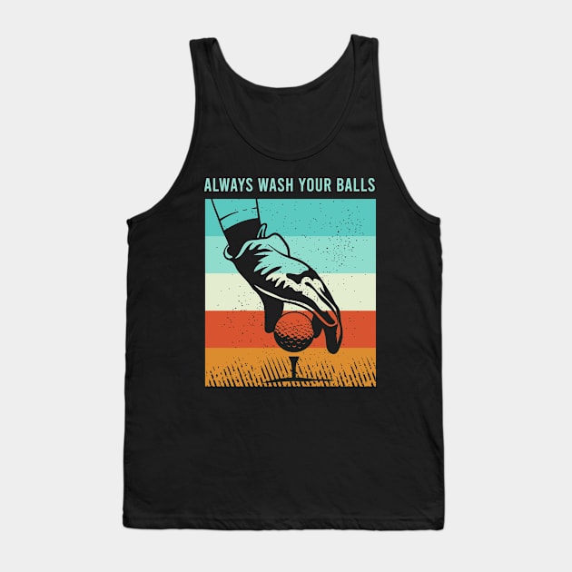 Funny Golf Clothing For A Golf Player Tank Top by AlleyField